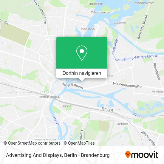 Advertising And Displays Karte