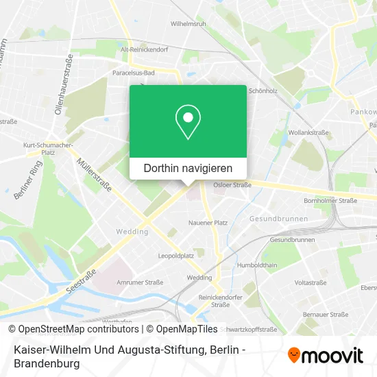 Kaiser-Wilhelm Und Augusta-Stiftung Karte