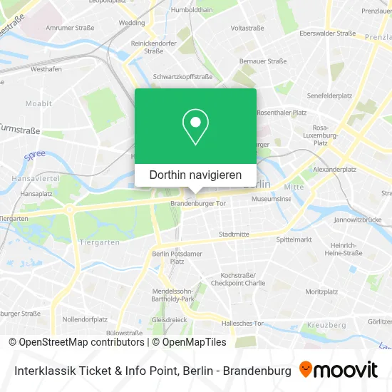 Interklassik Ticket & Info Point Karte