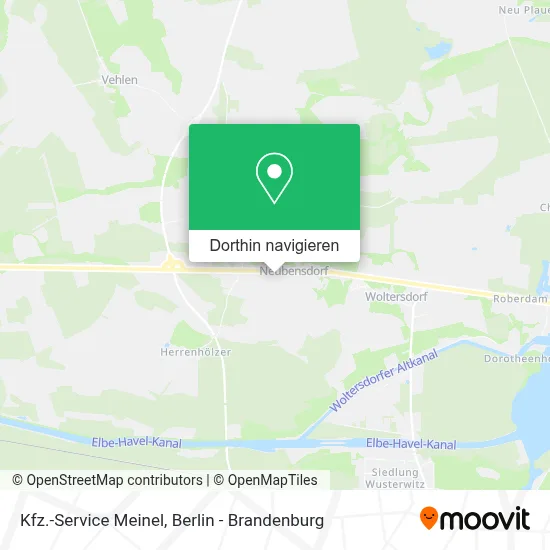 Kfz.-Service Meinel Karte