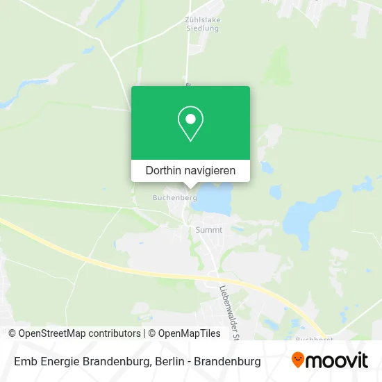 Emb Energie Brandenburg Karte