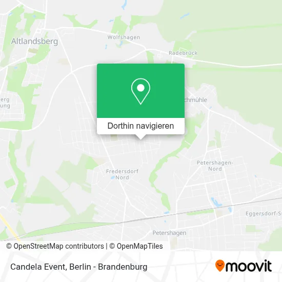 Candela Event Karte