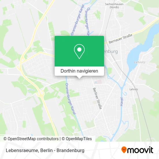 Lebensraeume Karte