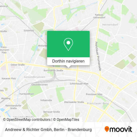 Andreew & Richter Gmbh Karte