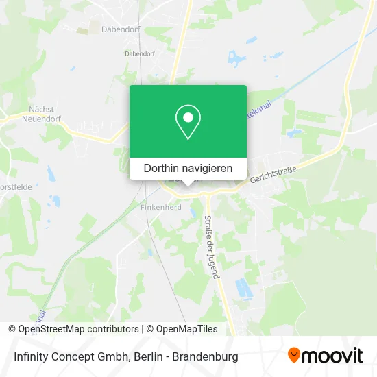 Infinity Concept Gmbh Karte