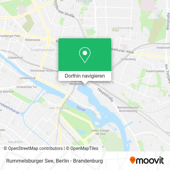 Rummelsburger See Karte