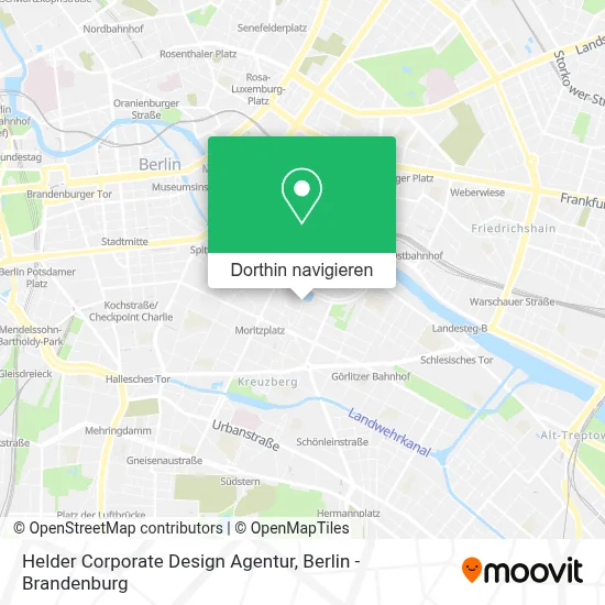 Helder Corporate Design Agentur Karte