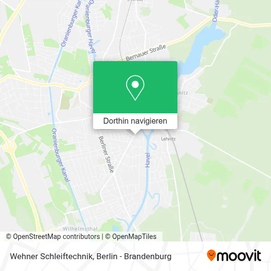 Wehner Schleiftechnik Karte