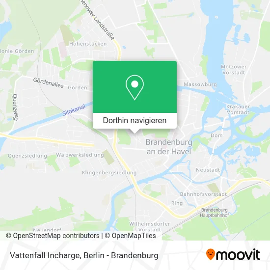 Vattenfall Incharge Karte