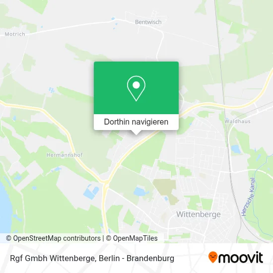Rgf Gmbh Wittenberge Karte