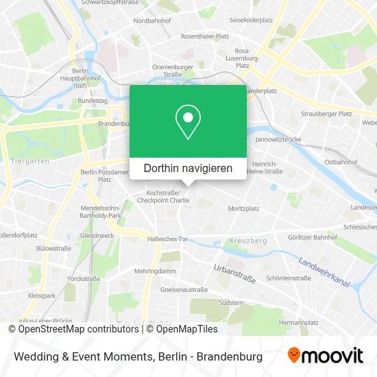Wedding & Event Moments Karte