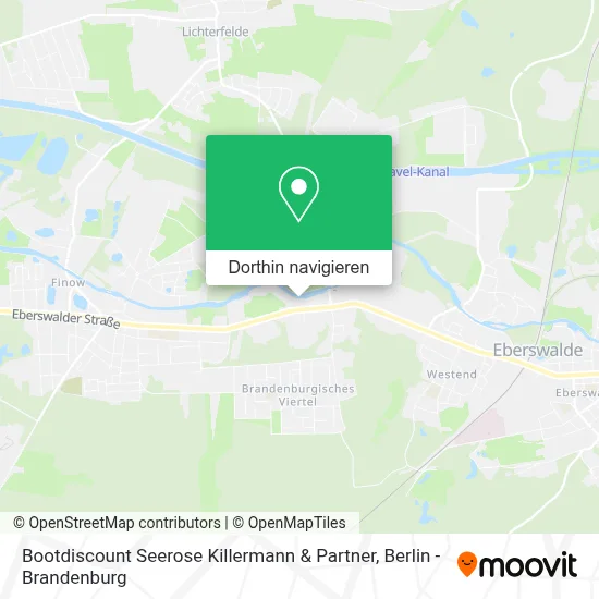 Bootdiscount Seerose Killermann & Partner Karte