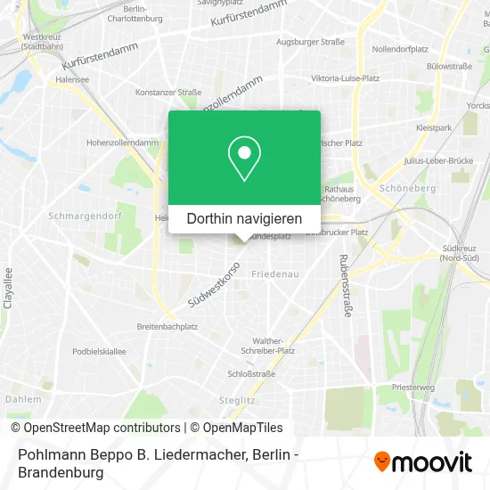 Pohlmann Beppo B. Liedermacher Karte