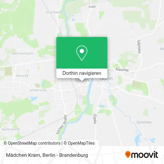 Mädchen Kram Karte