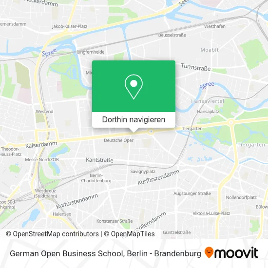 German Open Business School Karte