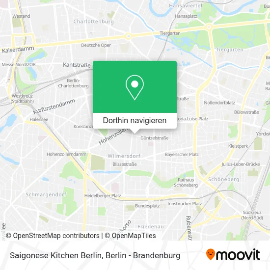 Saigonese Kitchen Berlin Karte