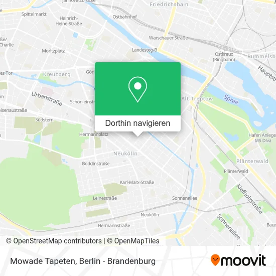 Mowade Tapeten Karte