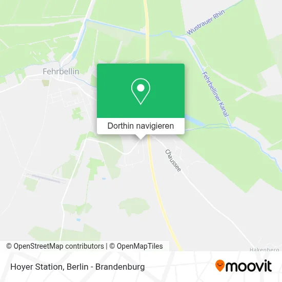 Hoyer Station Karte