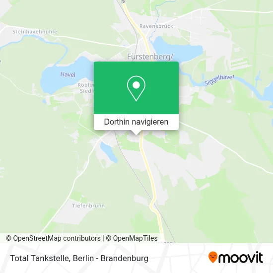 Total Tankstelle Karte