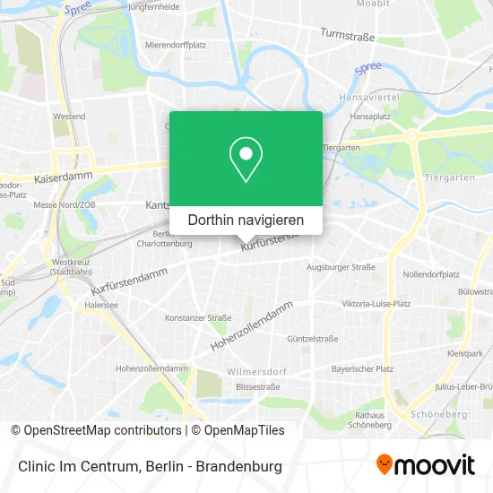 Clinic Im Centrum Karte