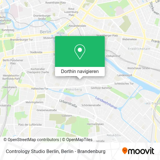 Contrology Studio Berlin Karte