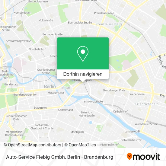 Auto-Service Fiebig Gmbh Karte