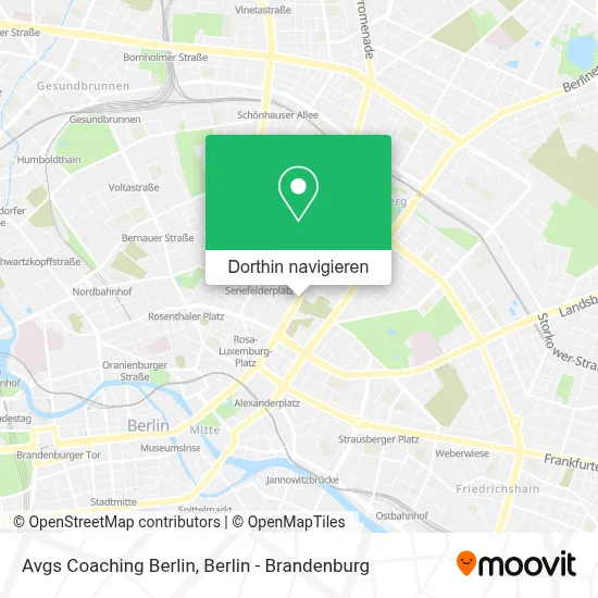 Avgs Coaching Berlin Karte