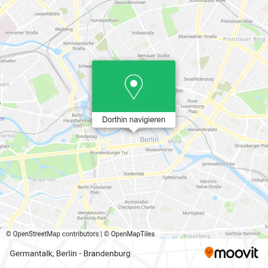 Germantalk Karte