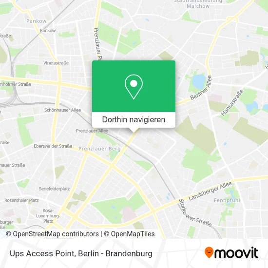 Ups Access Point Karte