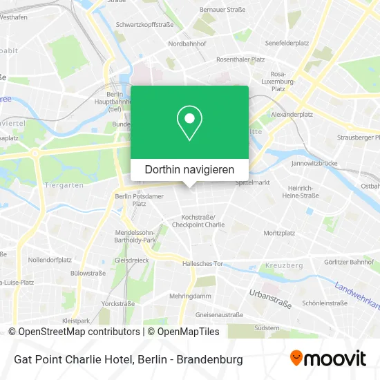 Gat Point Charlie Hotel Karte