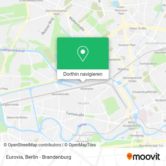 Eurovia Karte