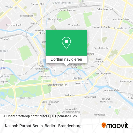 Kailash Parbat Berlin Karte