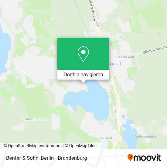 Benter & Sohn Karte