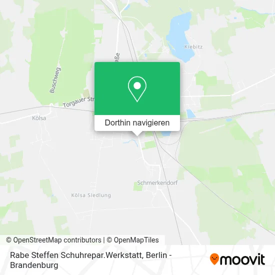 Rabe Steffen Schuhrepar.Werkstatt Karte