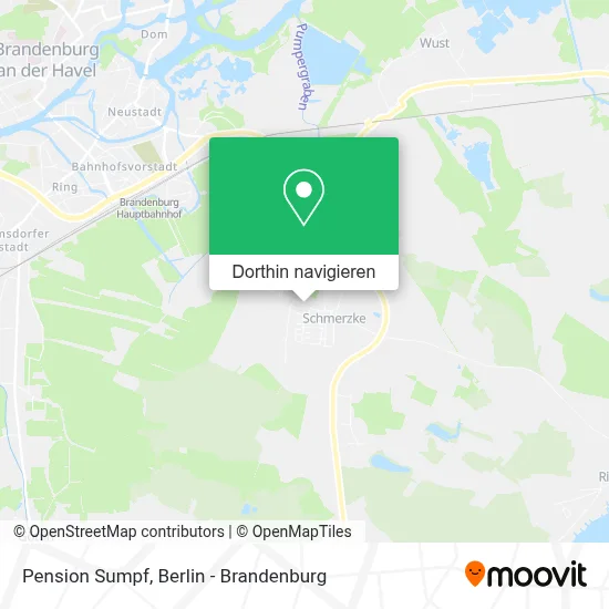 Pension Sumpf Karte