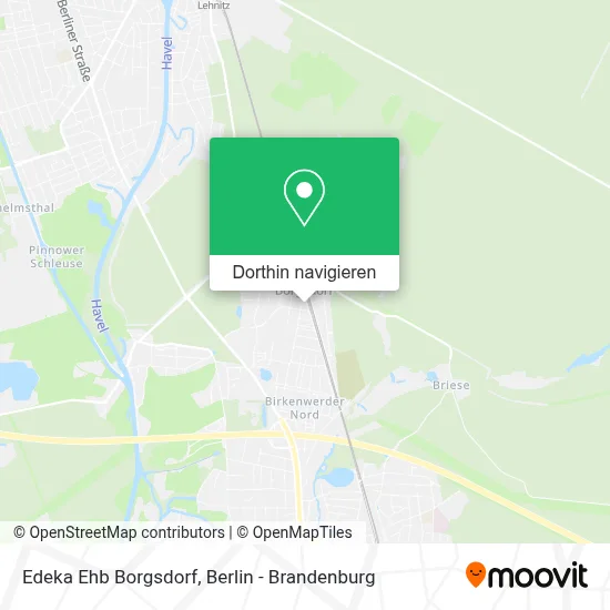 Edeka Ehb Borgsdorf Karte