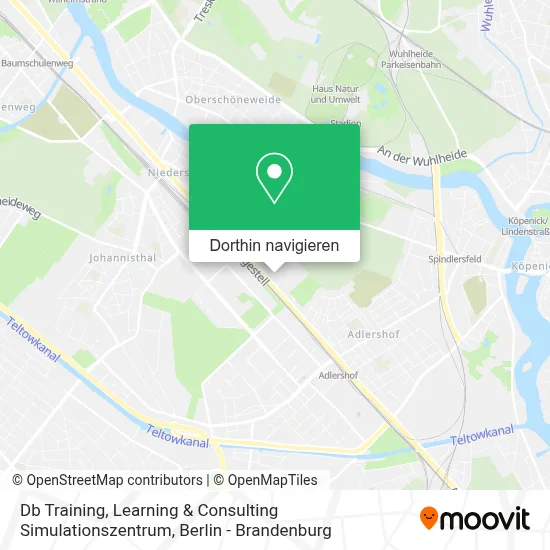 Db Training, Learning & Consulting Simulationszentrum Karte