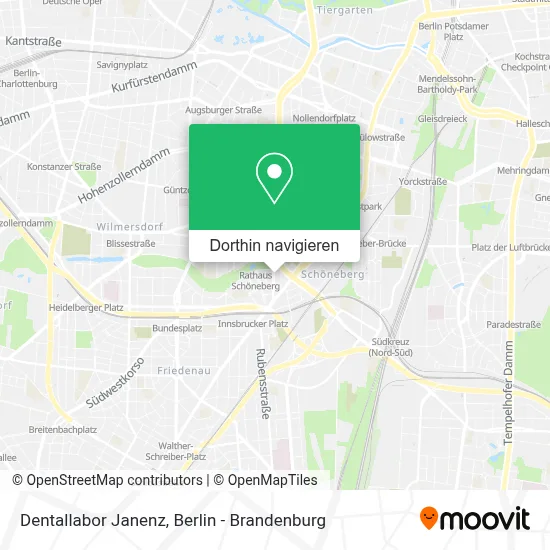 Dentallabor Janenz Karte