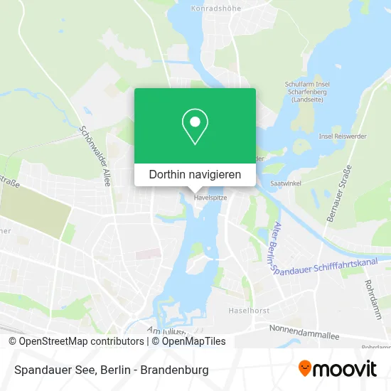 Spandauer See Karte