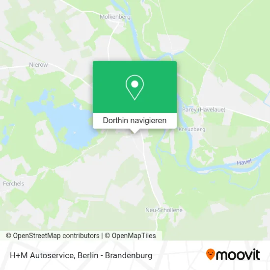 H+M Autoservice Karte