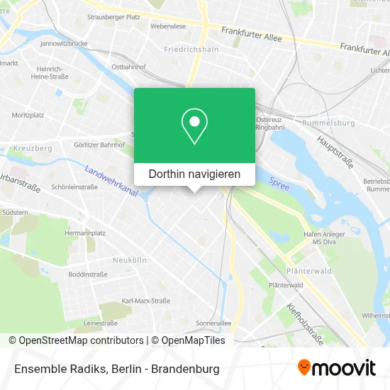 Ensemble Radiks Karte