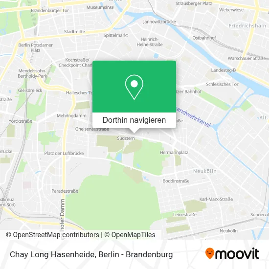 Chay Long Hasenheide Karte