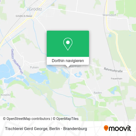Tischlerei Gerd George Karte