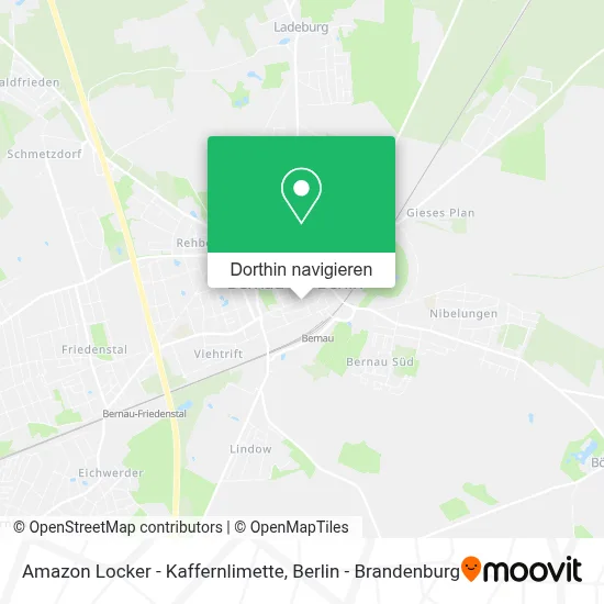 Amazon Locker - Kaffernlimette Karte