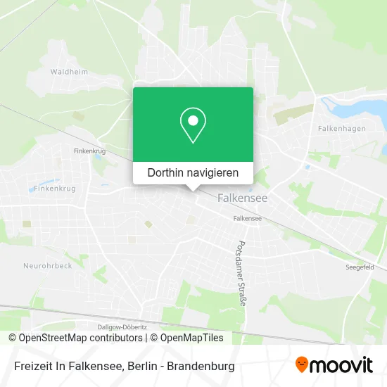 Freizeit In Falkensee Karte