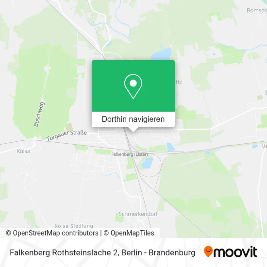 Falkenberg Rothsteinslache 2 Karte