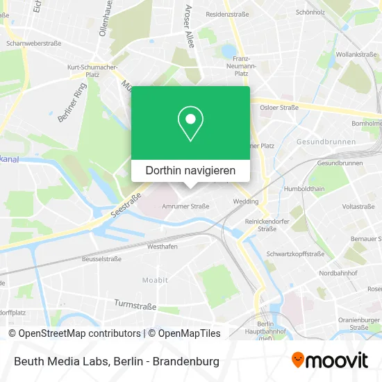 Beuth Media Labs Karte