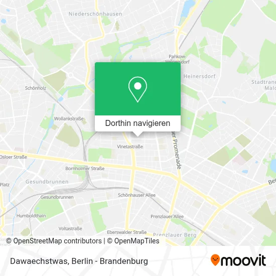Dawaechstwas Karte