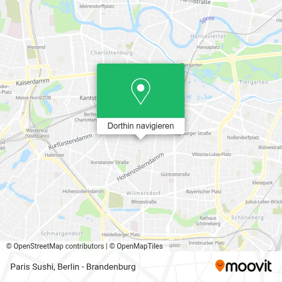 Paris Sushi Karte