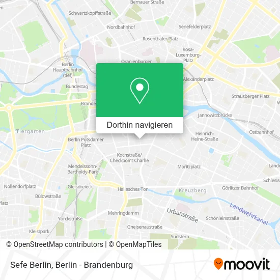 Sefe Berlin Karte